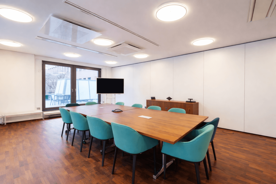 Unser Besprechungsraum in Düsseldorf